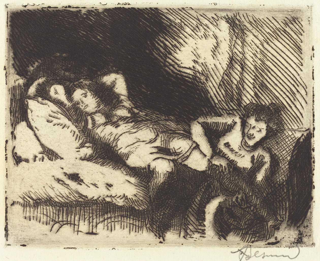 Andare a letto, 1913 da Paul Albert Besnard