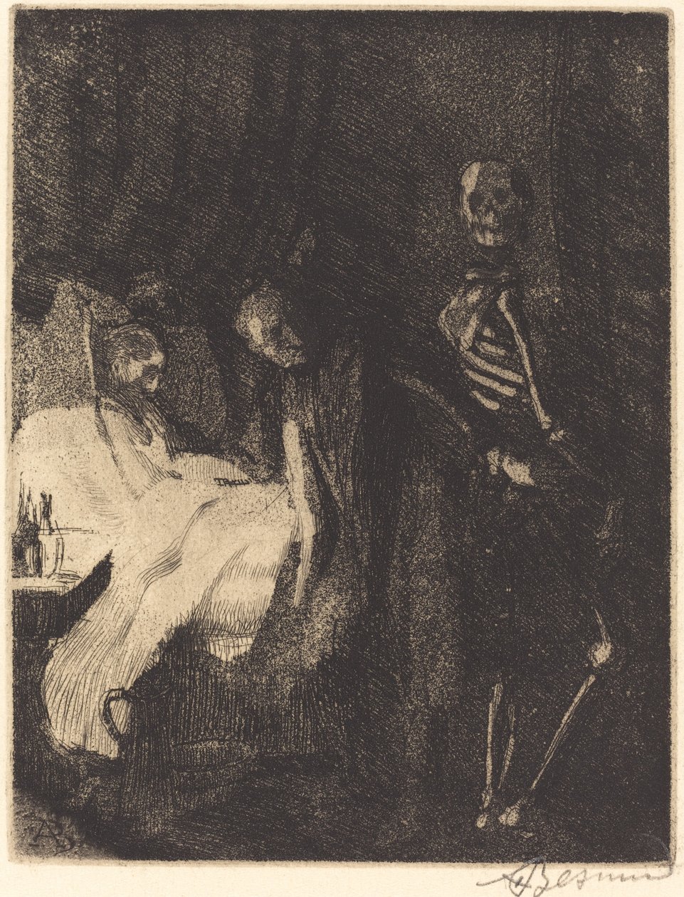 Importune Importunate, 1900 da Paul Albert Besnard