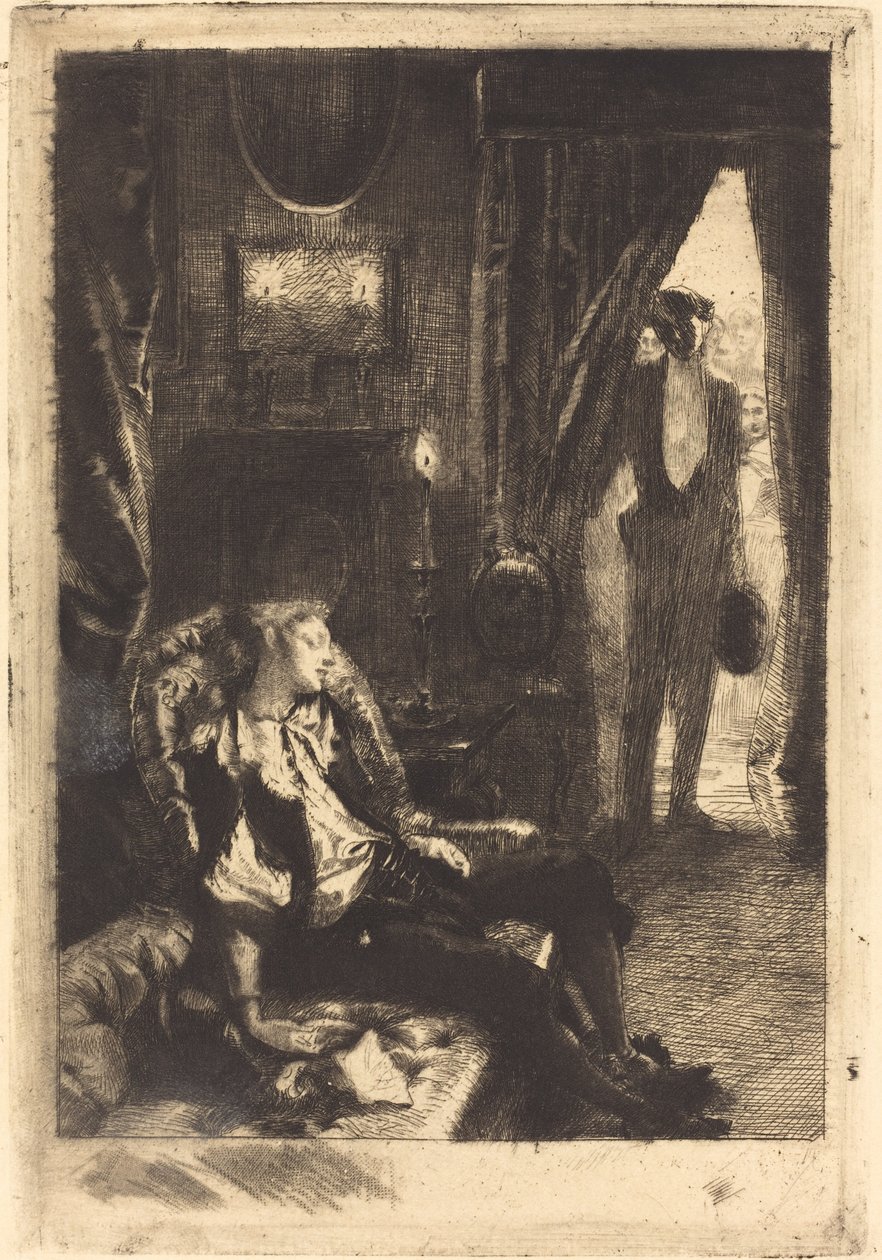 Iza dorme, 1885 da Paul Albert Besnard