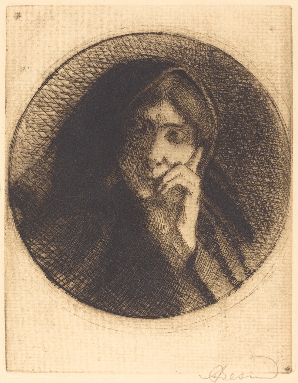 Madame Aman Jean, 1898 da Paul Albert Besnard
