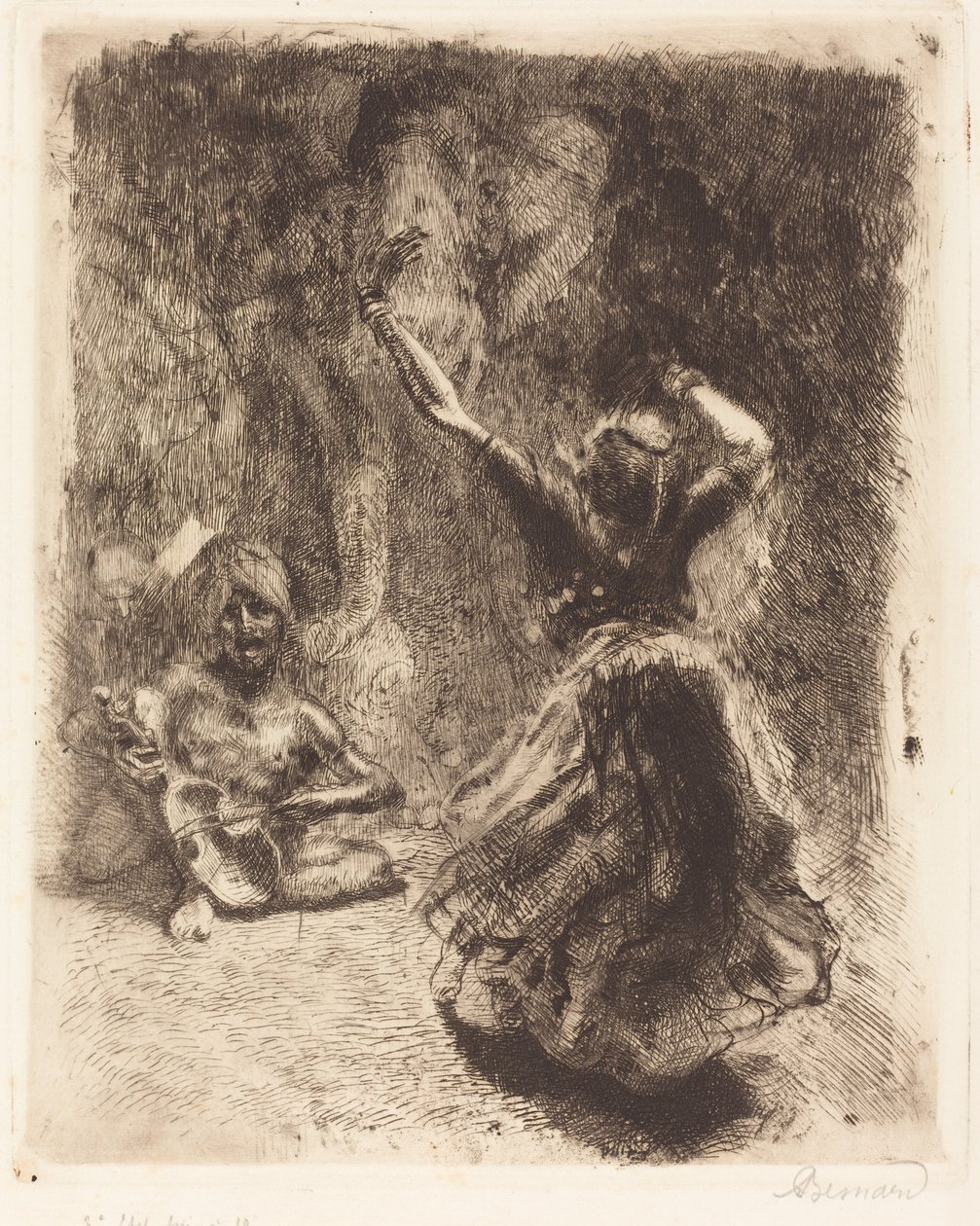 La Danzatrice di Tanjore da Paul Albert Besnard