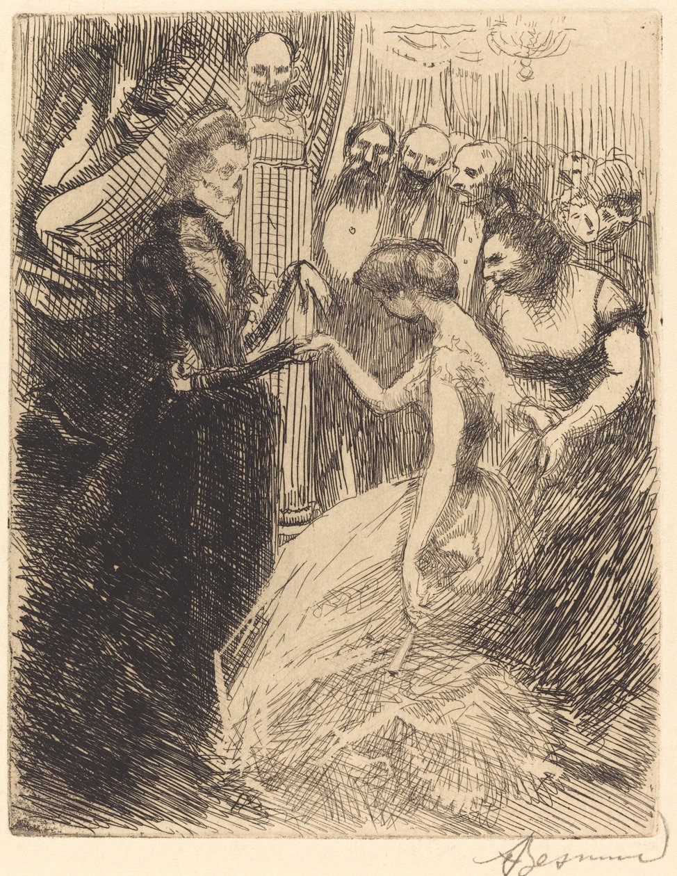 La presentazione, 1900 da Paul Albert Besnard