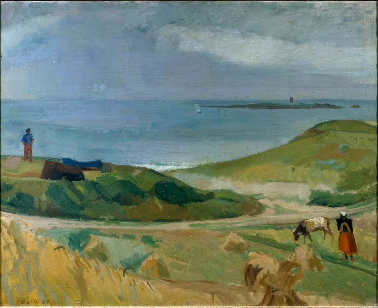 Isola di Porquerolles da Paul Basilius Barth