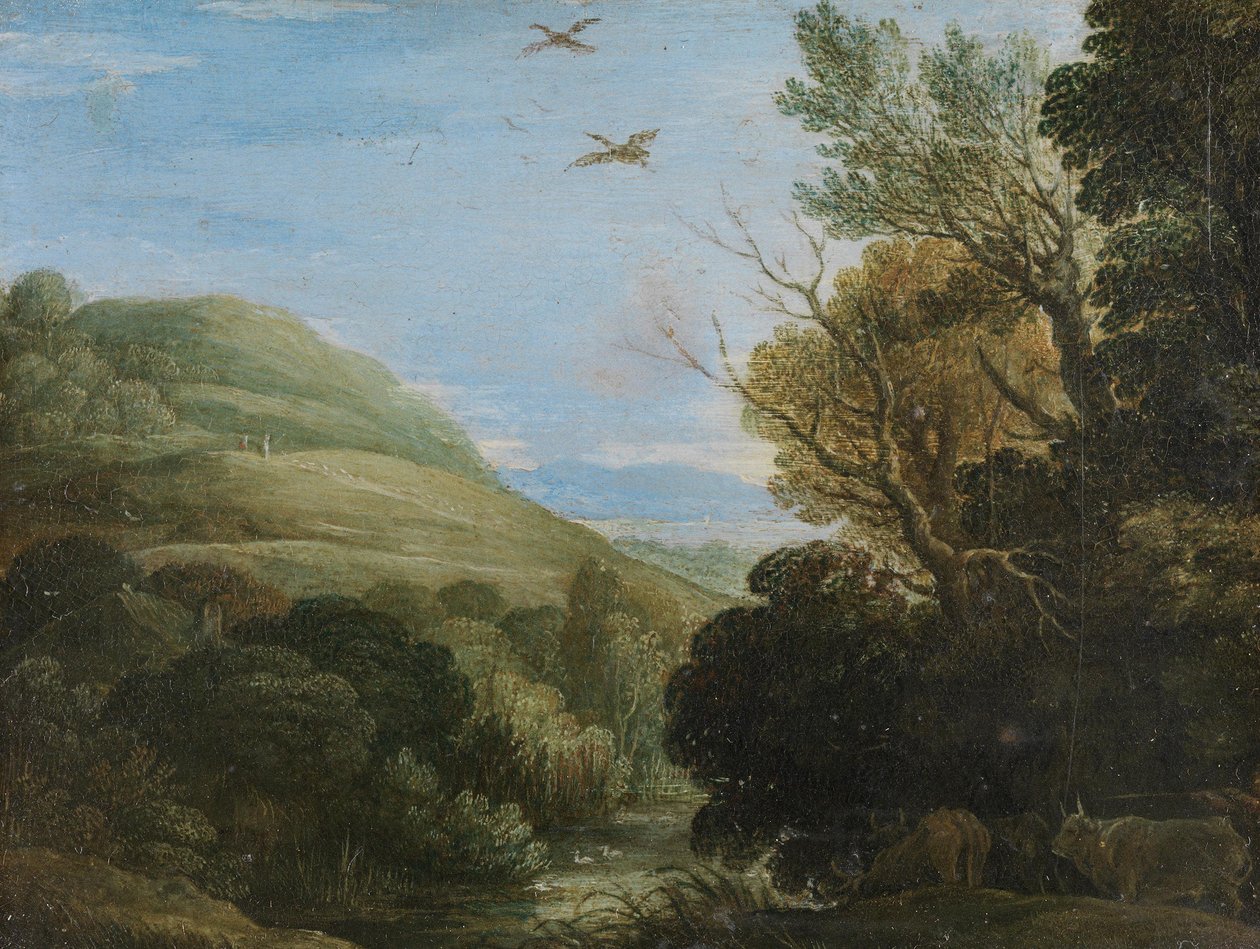 Paesaggio collinare da Paul Bril