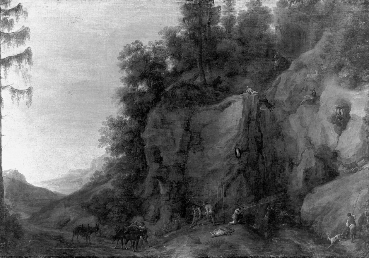 A caccia di capre da Paul Bril