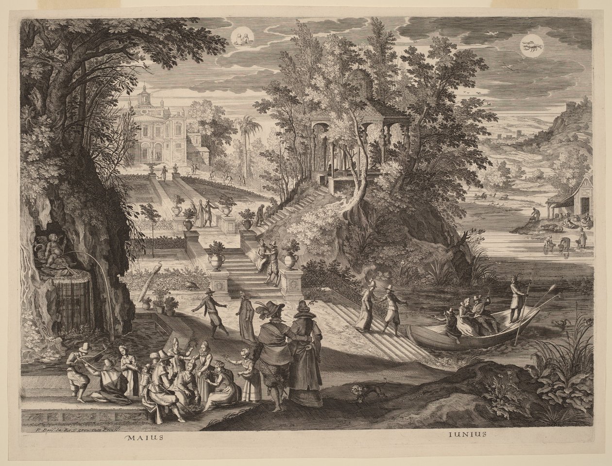 Maggio e giugno da Paul Bril