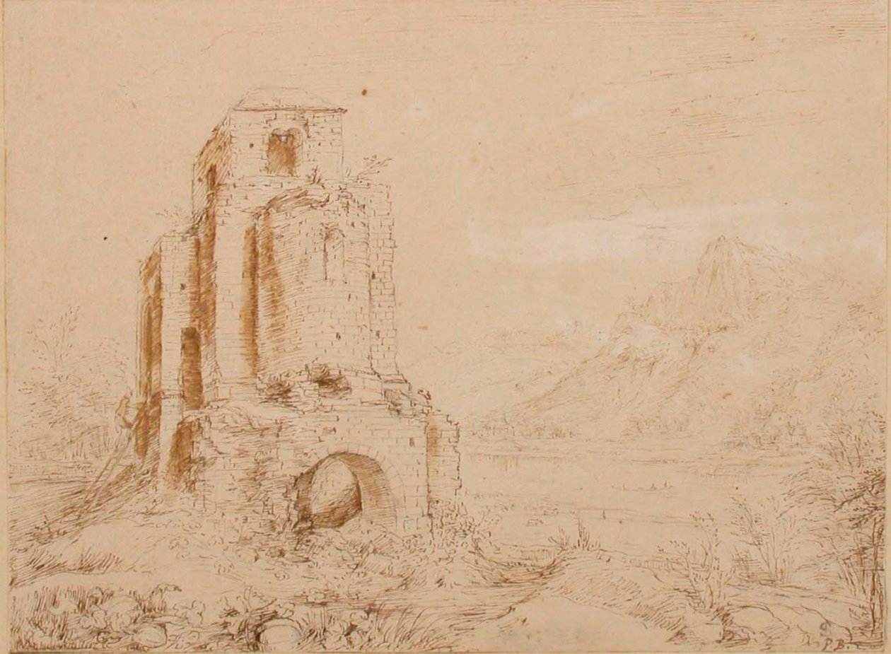 Paesaggio di rovine da Paul Bril