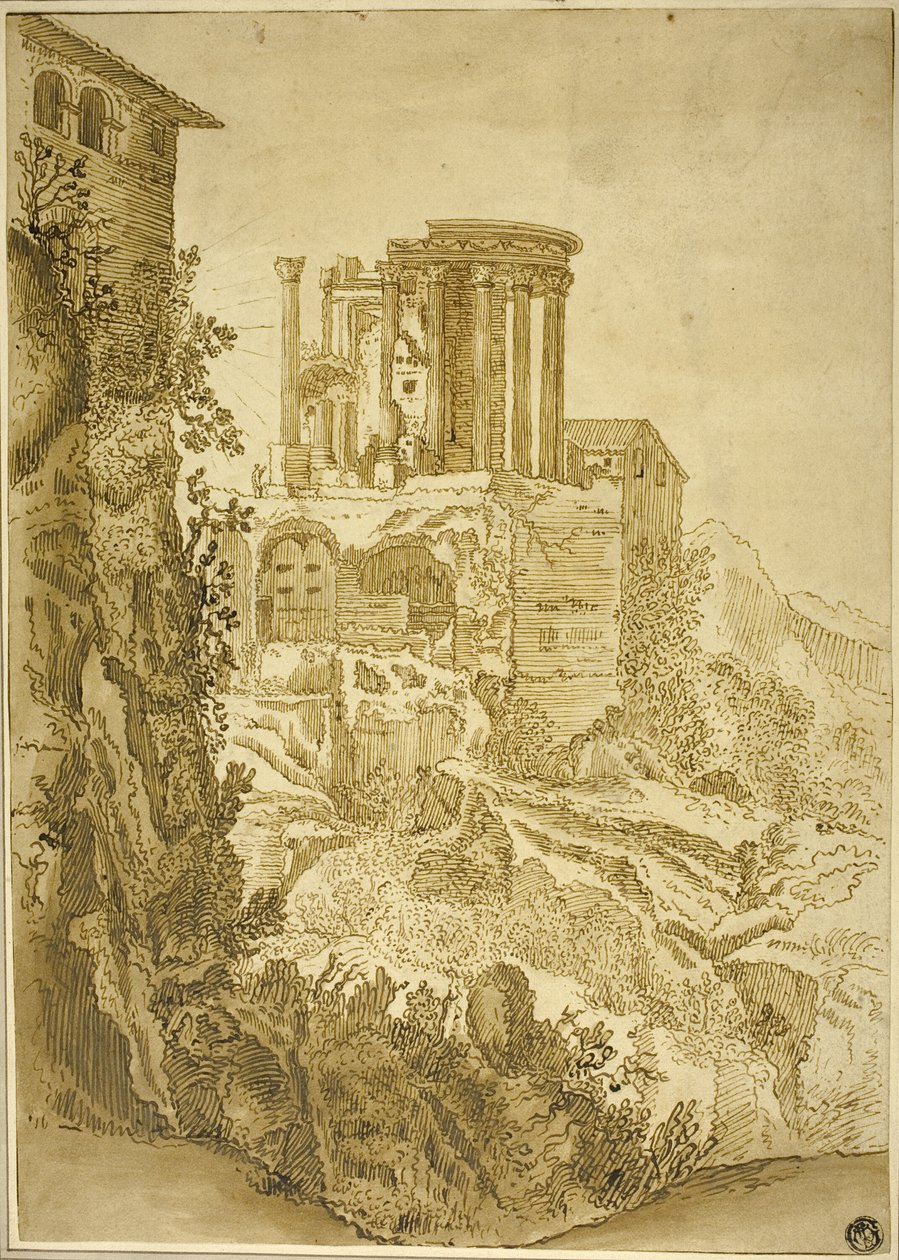 Temple of Vesta, Tivoli da Paul Bril