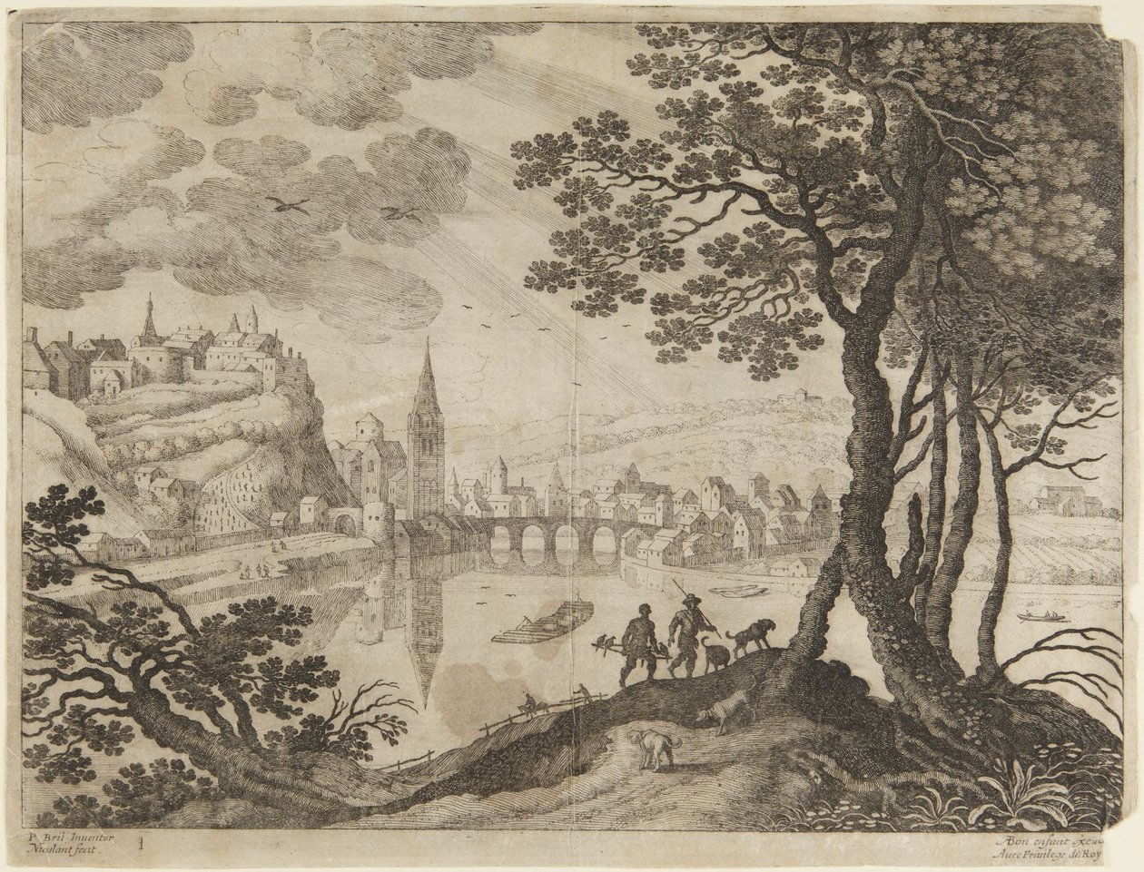 Città e fiume da Paul Bril