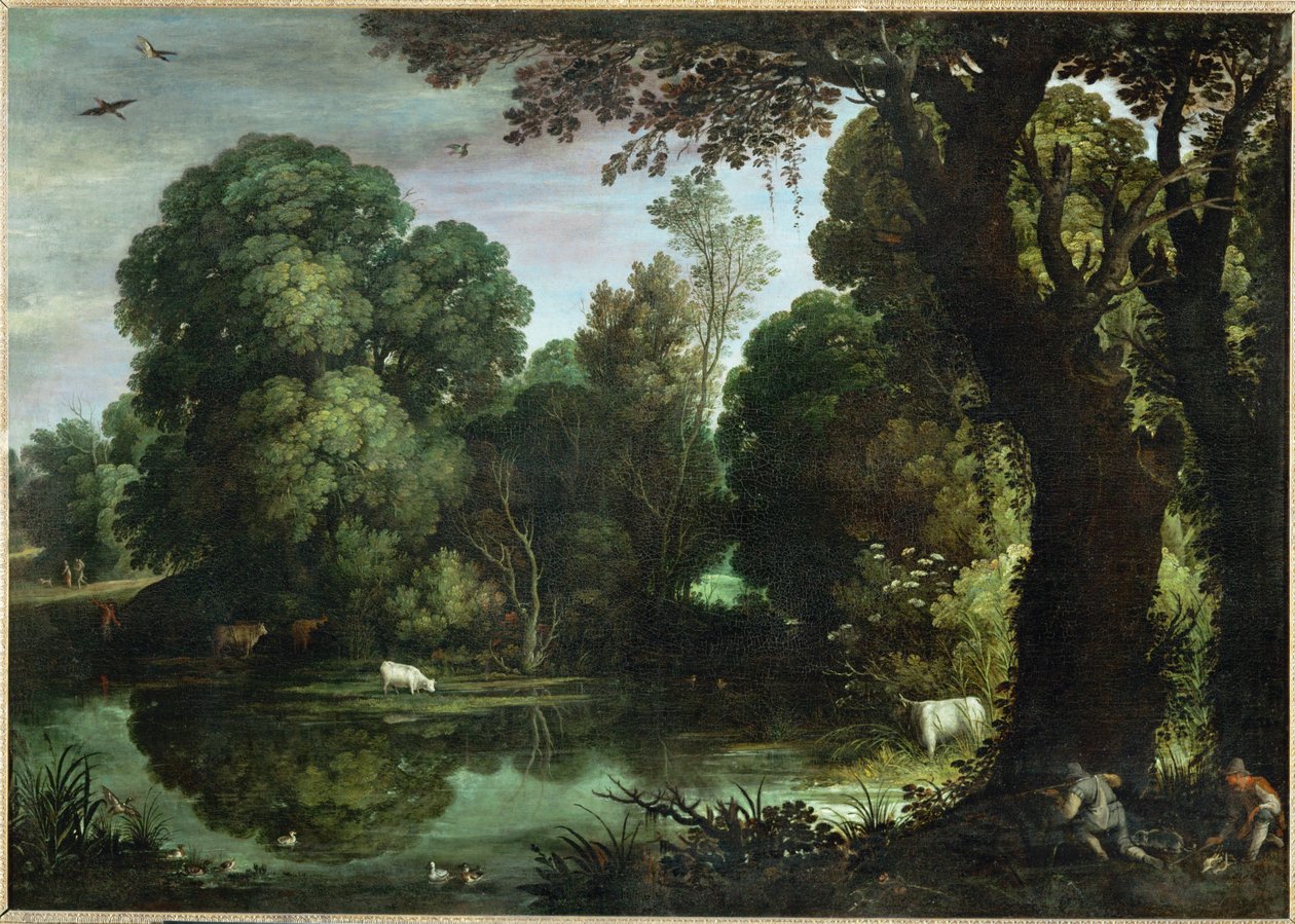 Chasse aux canards - Una caccia alle anatre ... da Paul Brill or Bril