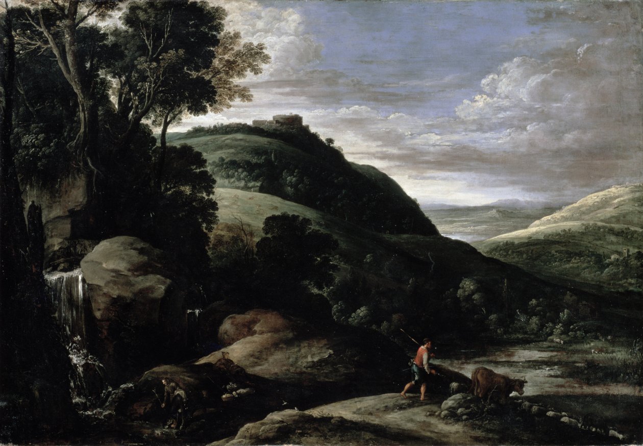 Paesaggio collinare da Paul Bril