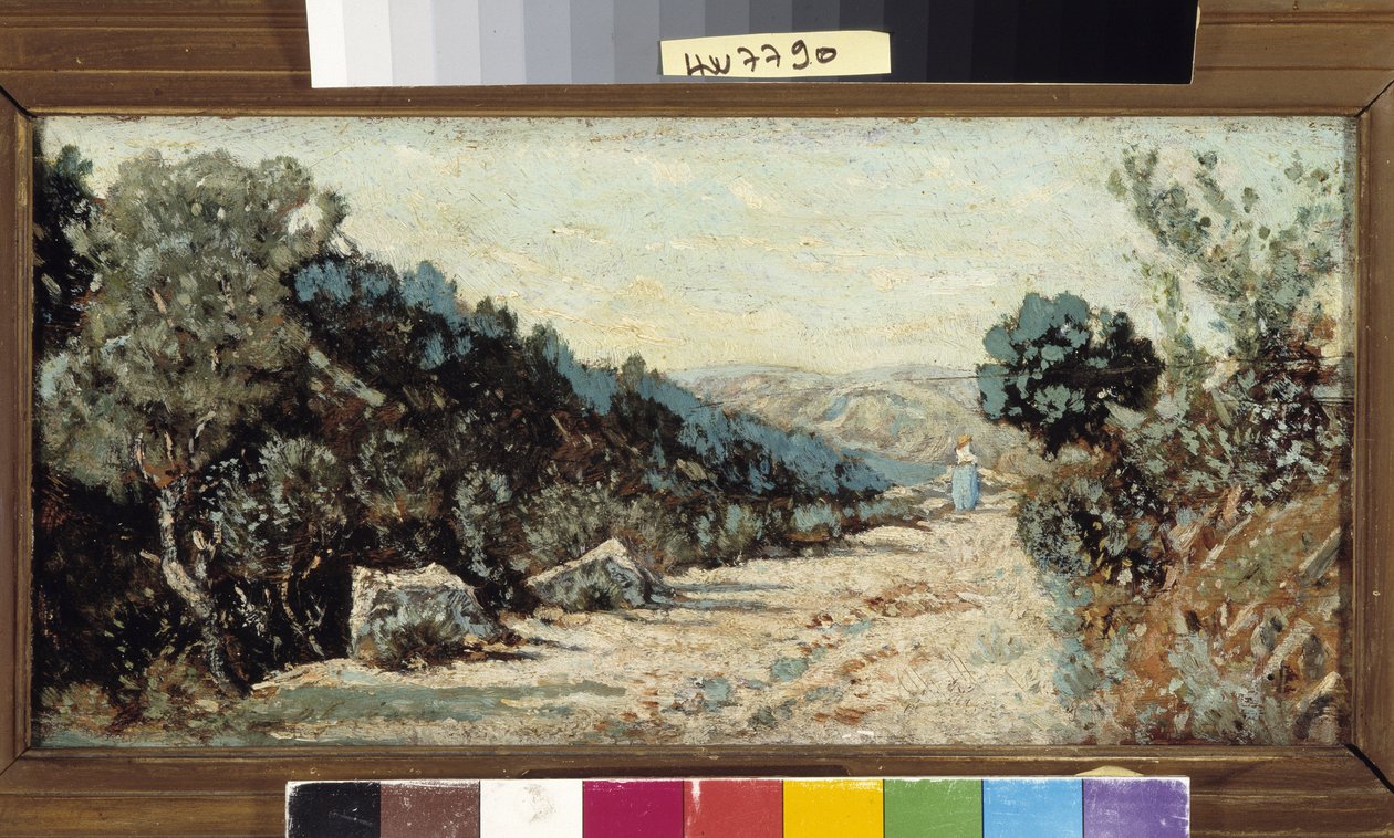 Piccola strada nei pini da Paul Camille Guigou