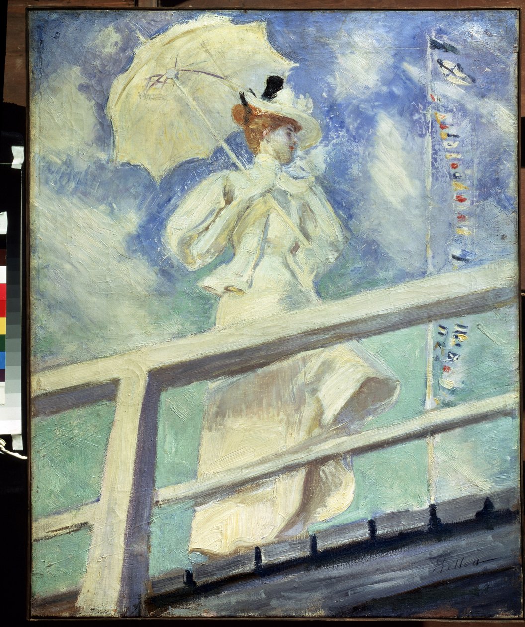 Donna in bianco da Paul Cesar Helleu