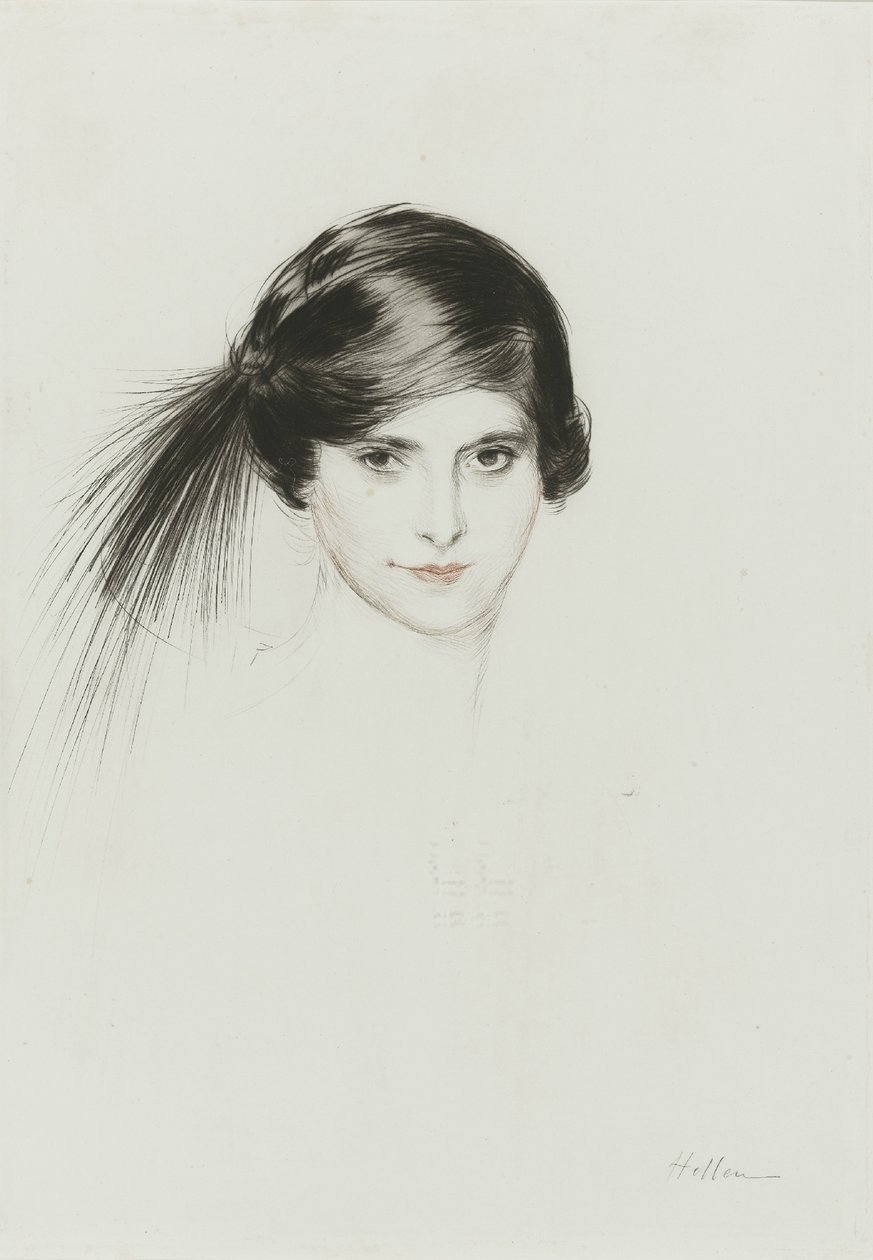 Helena Rubinstein, c. 1908 da Paul Cesar Helleu