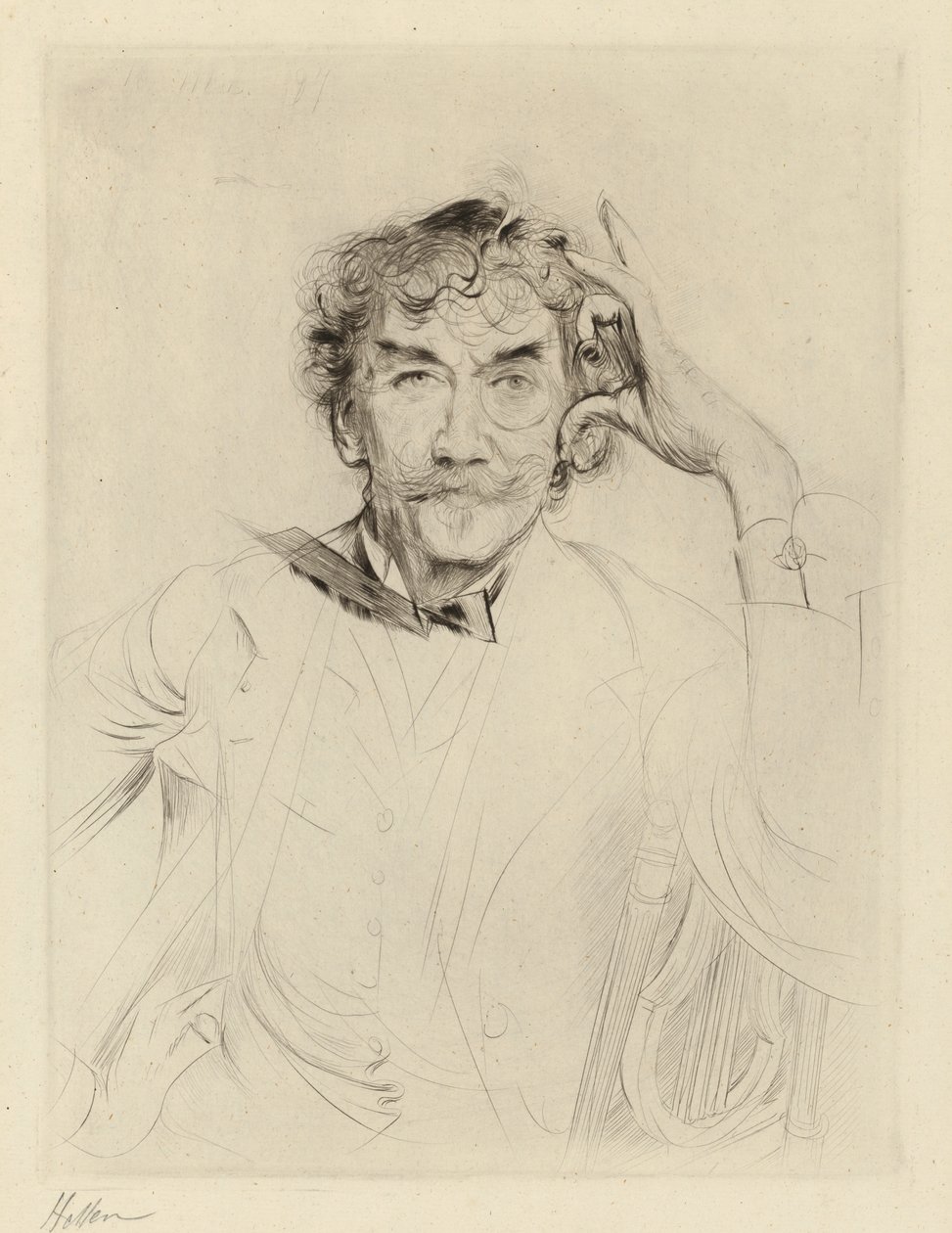 J. A. M. Whistler da Paul Cesar Helleu