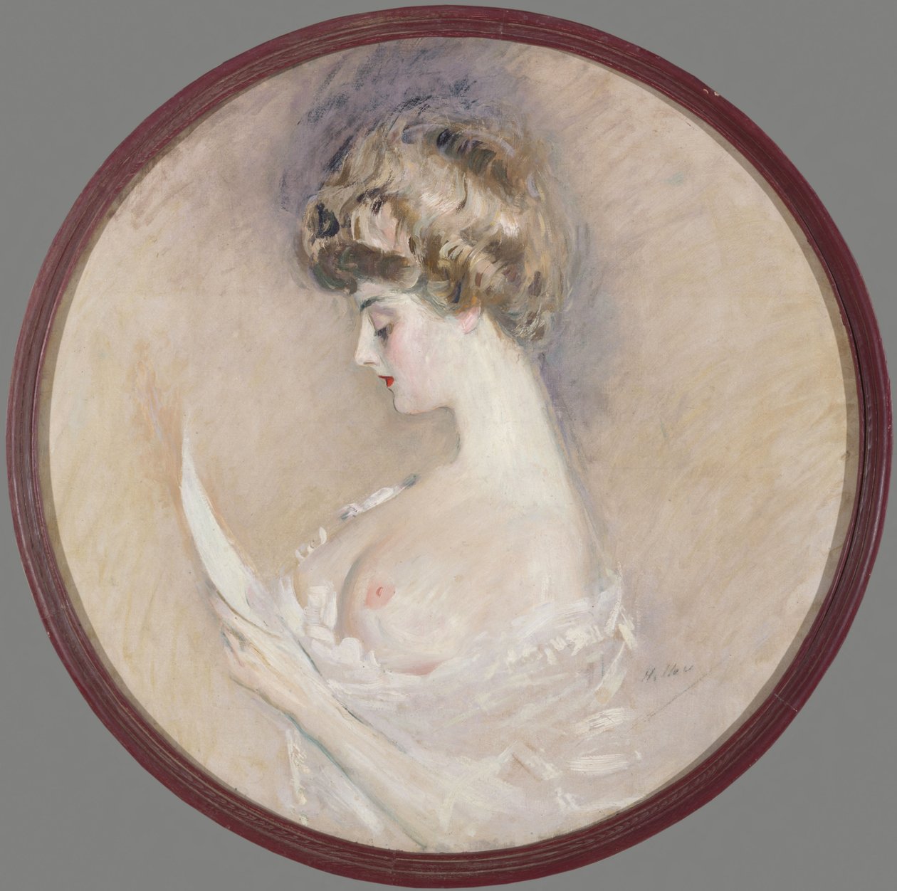 Ritratto di Marthe Letellier, nata Fourton da Paul Cesar Helleu
