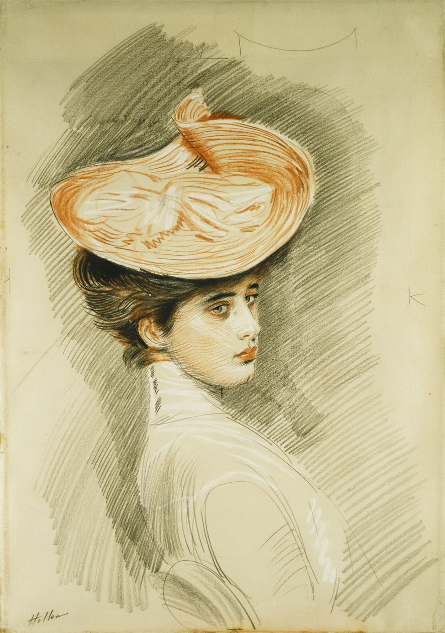 Ritratto di una signora, ritenuta Madame Helleu da Paul Cesar Helleu