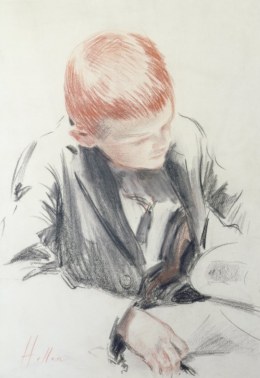Il giovane intenditore da Paul Cesar Helleu