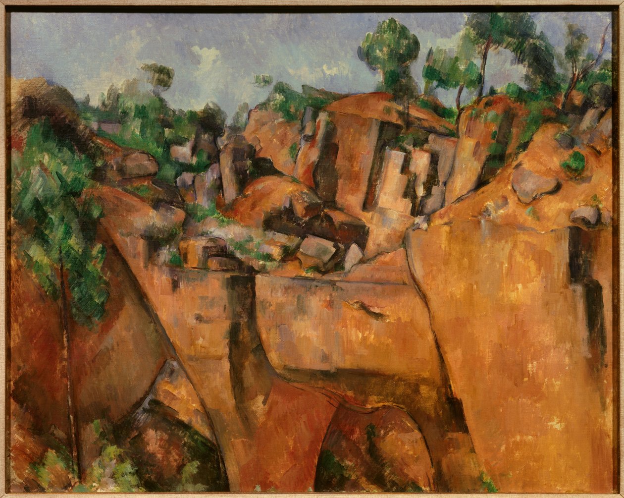 Cava di Bibemus da Paul Cézanne