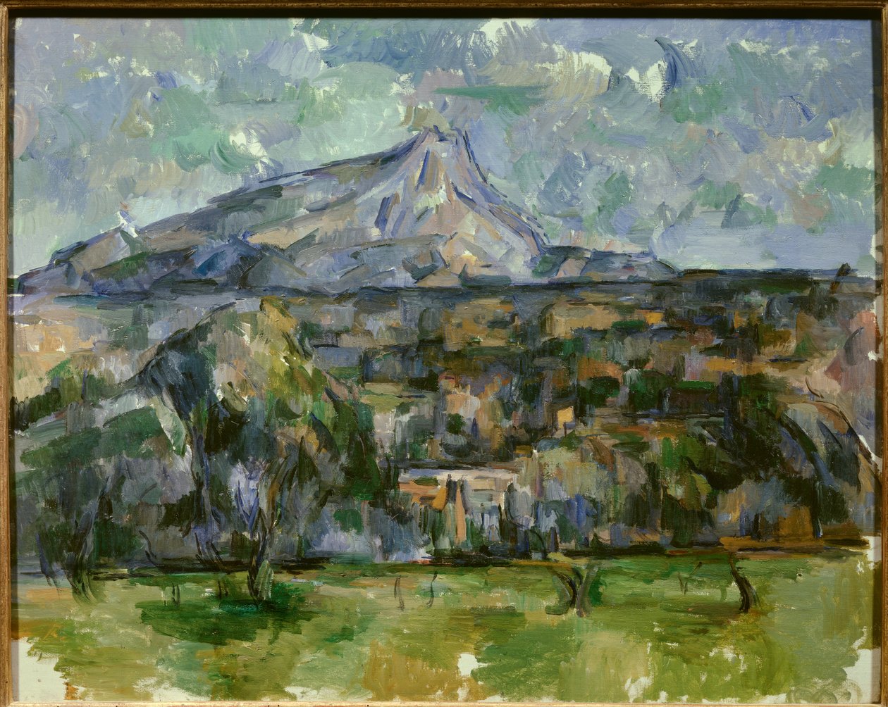 Montagna della Santa Vittoria da Paul Cézanne