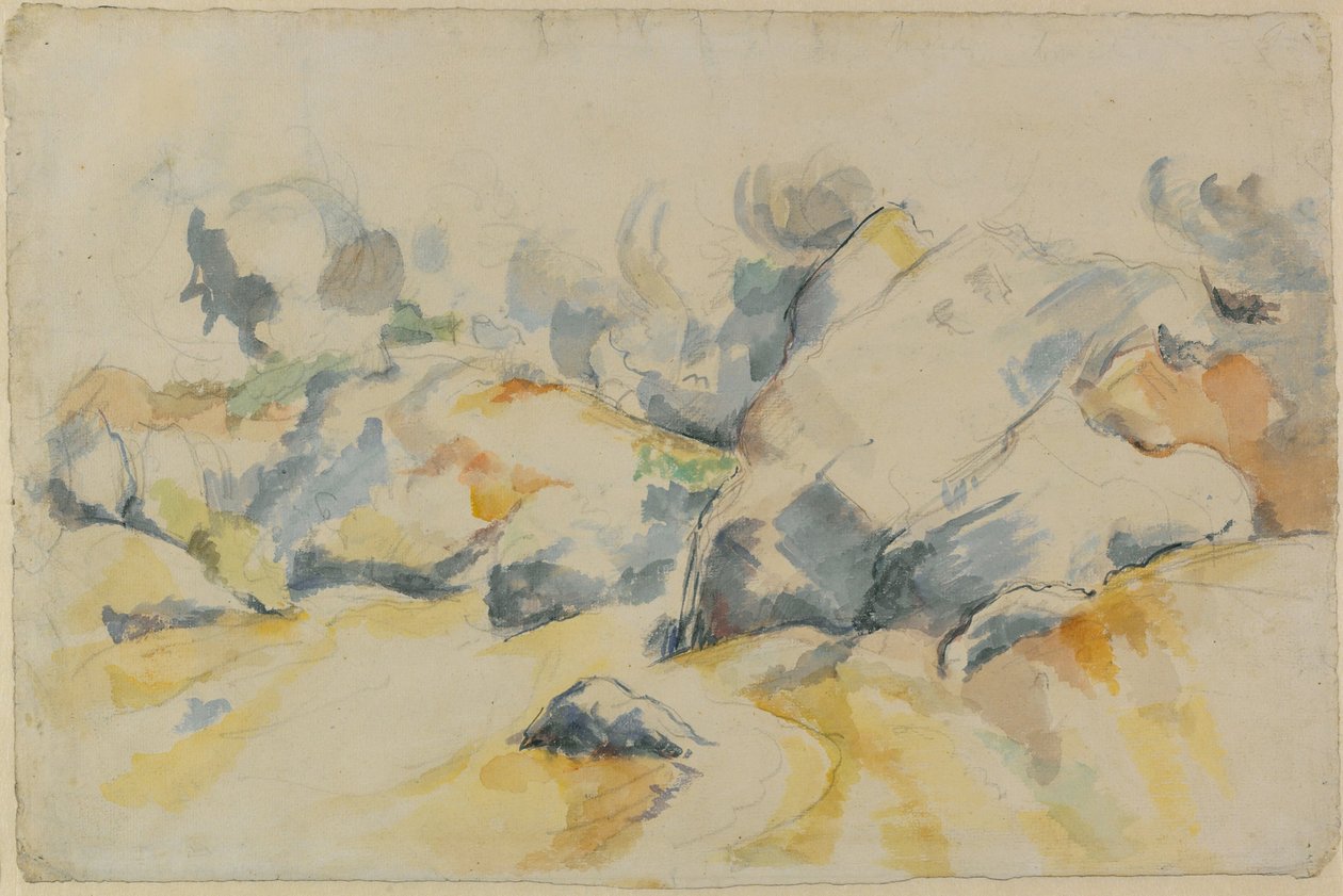 Paesaggio da Paul Cézanne
