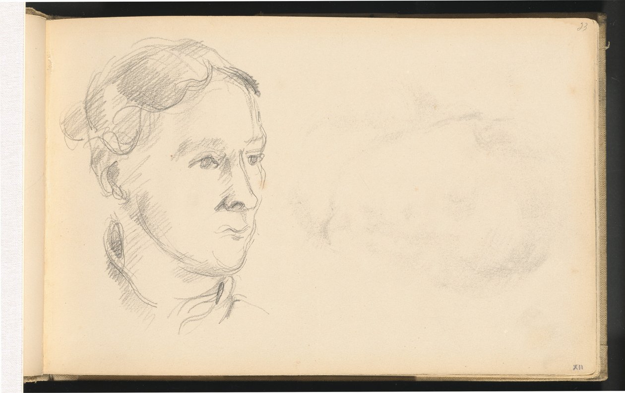 Signora Cezanne da Paul Cézanne