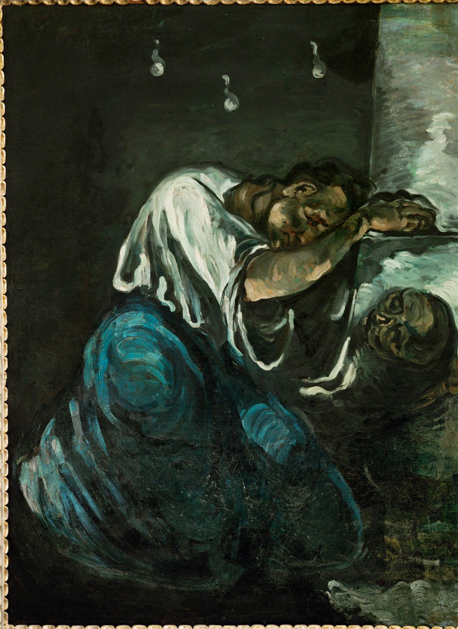 Maddalena, o il dolore (olio su tela) da Paul Cezanne