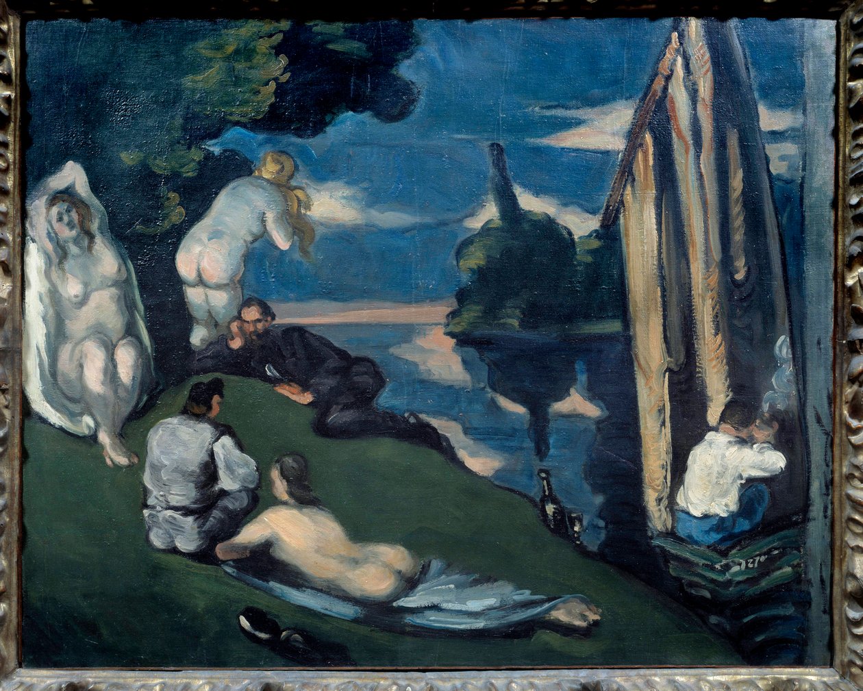 Pastorale, o Idillio da Paul Cézanne