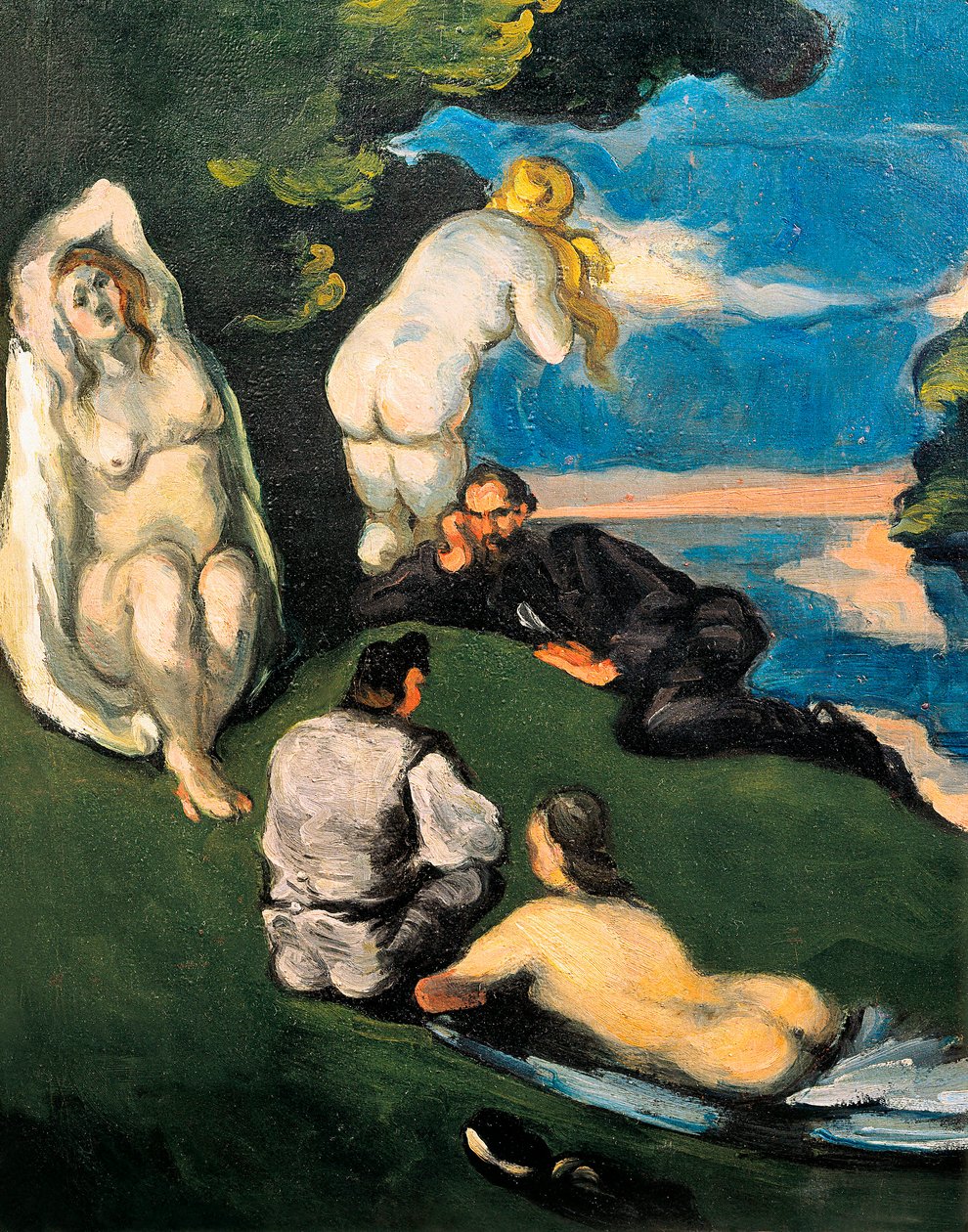 Pastorale, o Idillio da Paul Cézanne