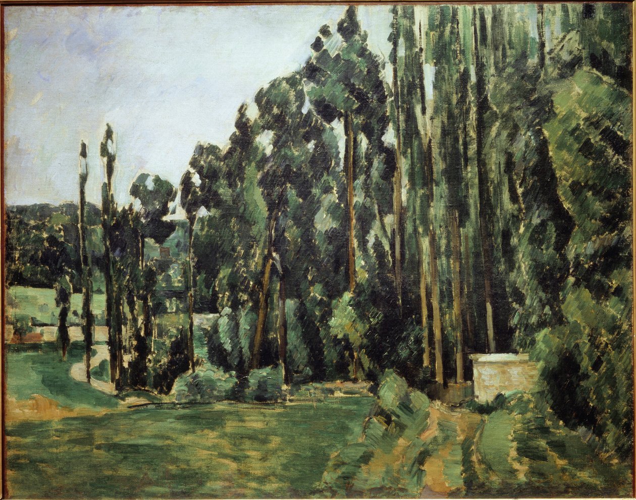 Pioppi da Paul Cézanne