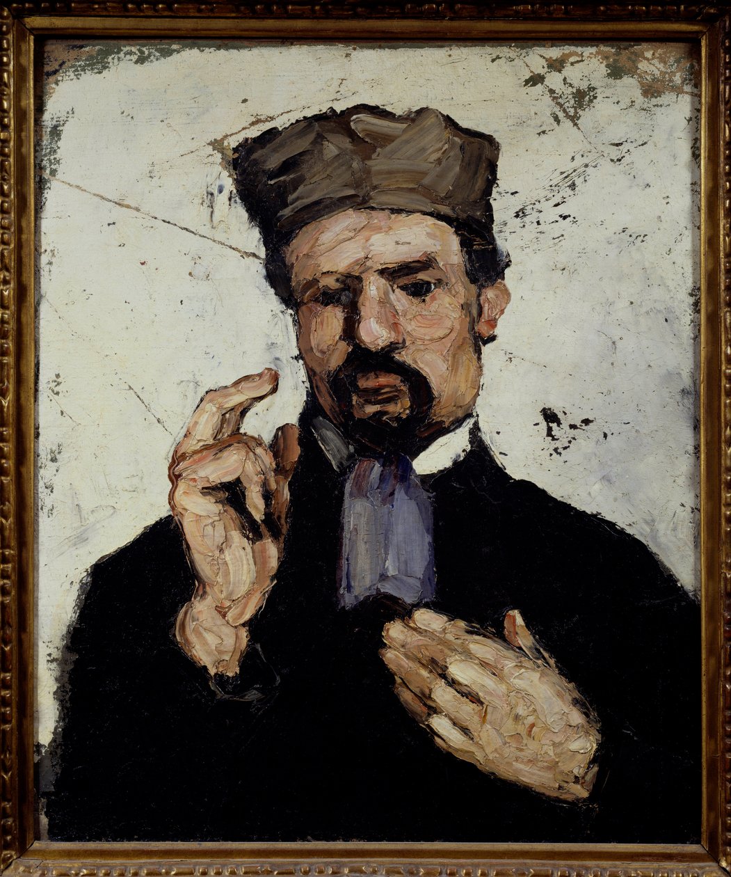 Ritratto dello zio Dominique in abito da avvocato da Paul Cézanne