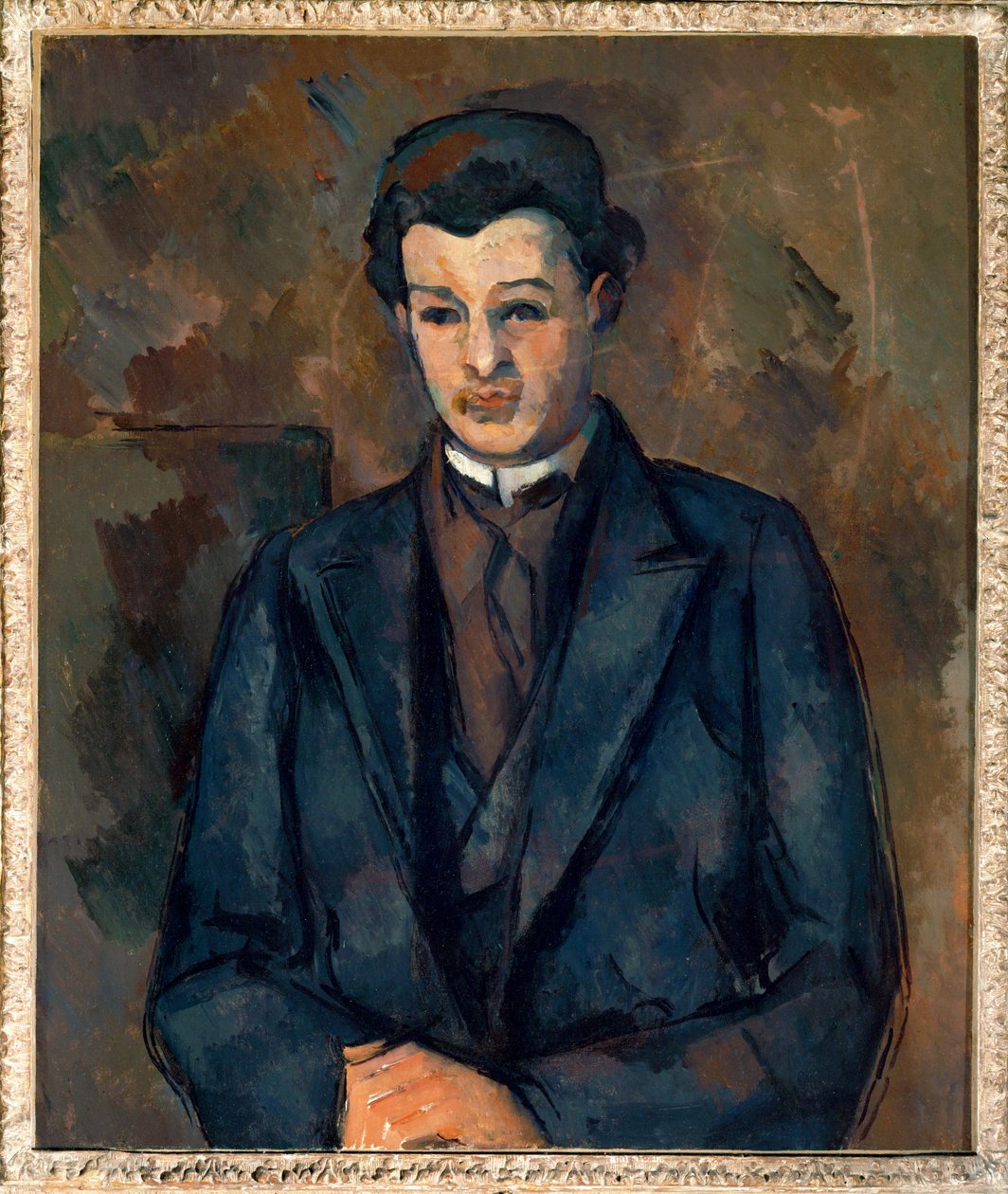 Ritratto del pittore Alfred Hauge (dipinto su tela) da Paul Cezanne