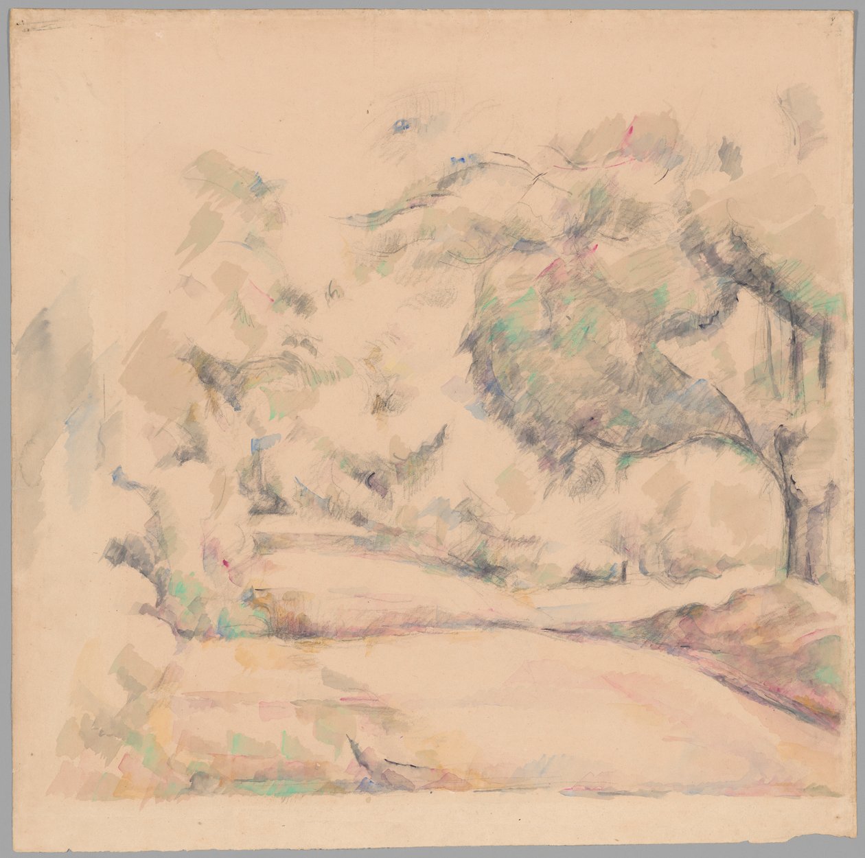 Strada in Provenza da Paul Cézanne