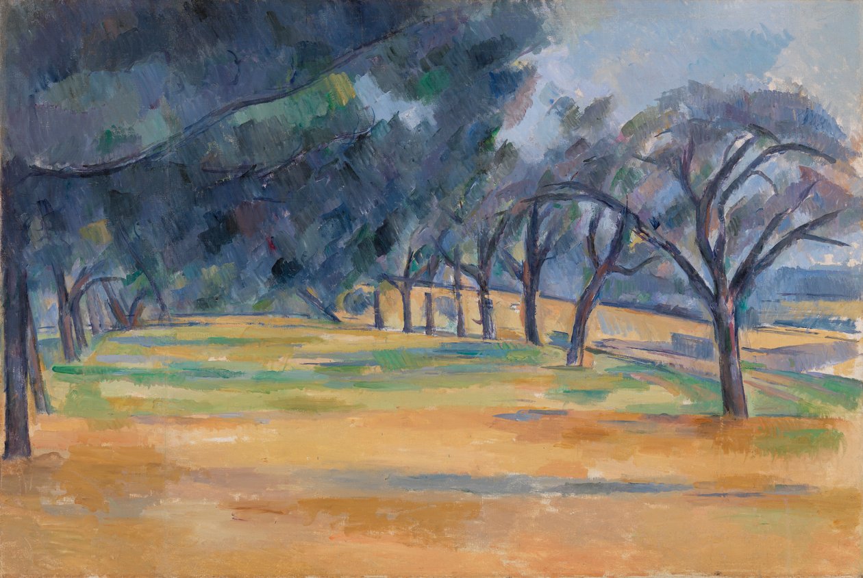Il Viale a Marines da Paul Cézanne
