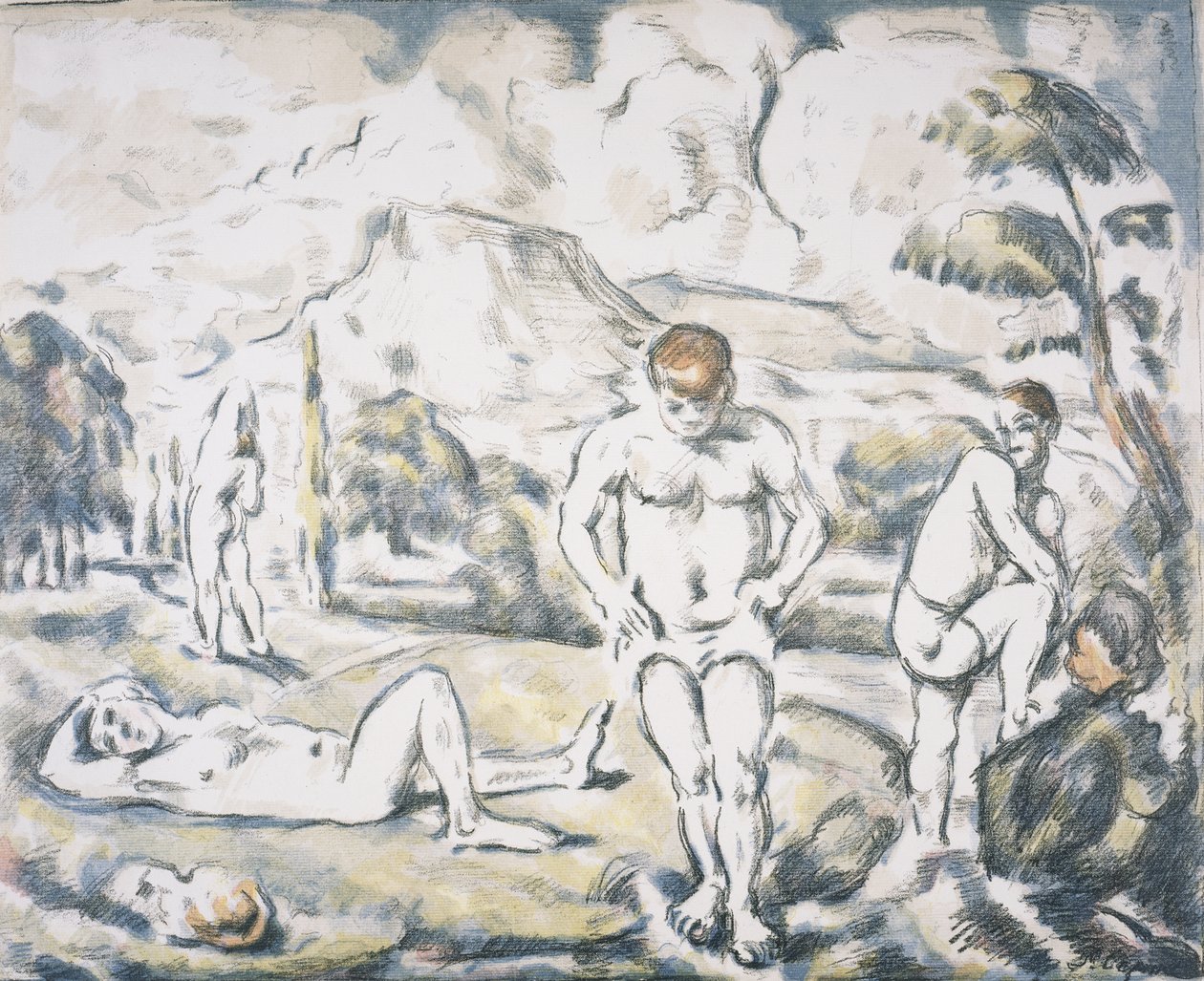 Le bagnanti da Paul Cézanne