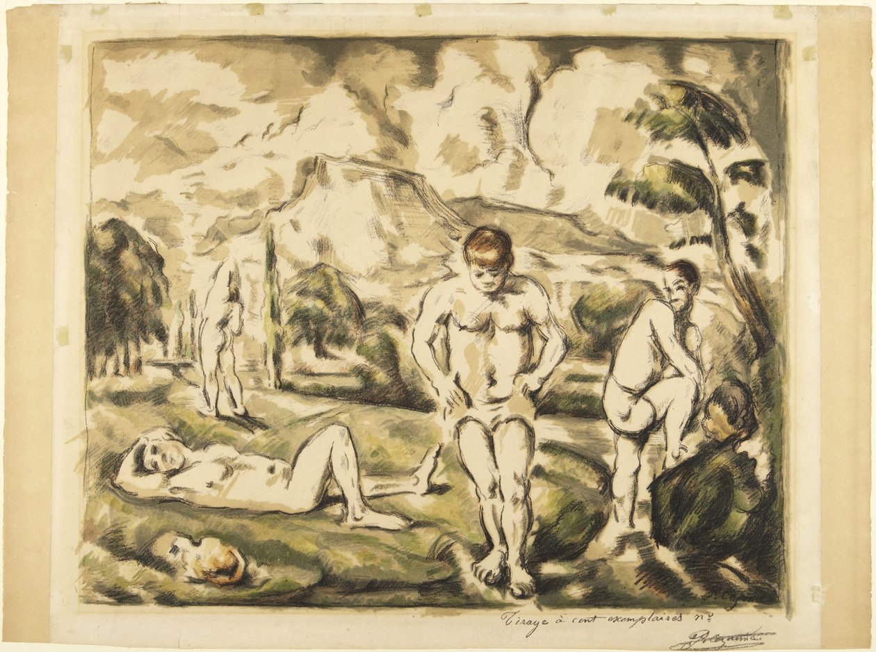 Le bagnanti da Paul Cézanne