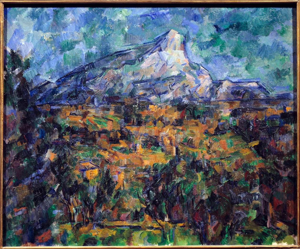 La Montagna Santa da Paul Cézanne
