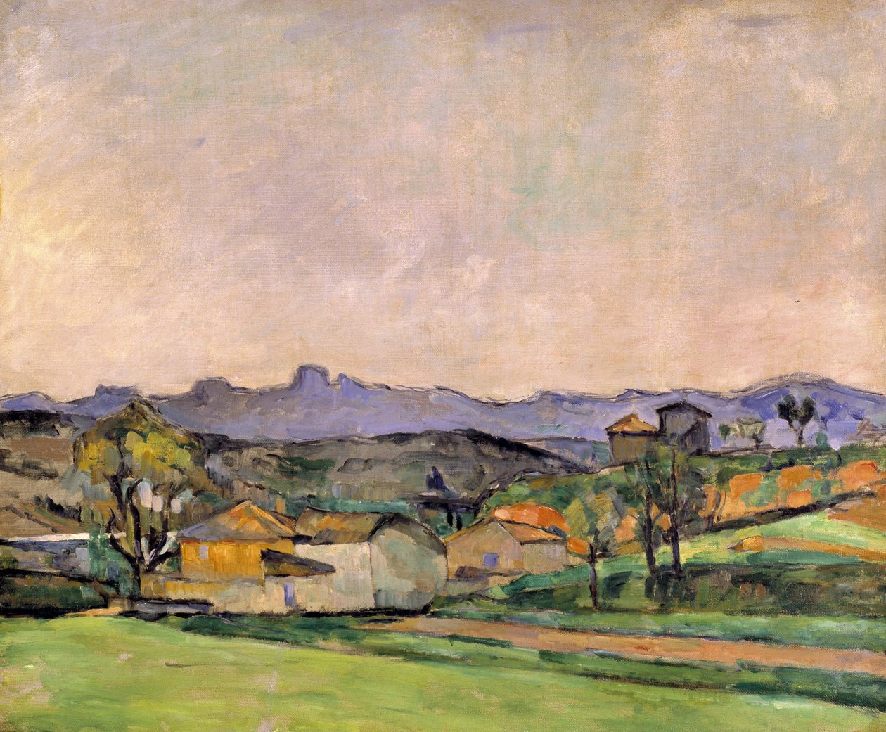La cresta della stella con il picco del re, c.1878-79 da Paul Cézanne