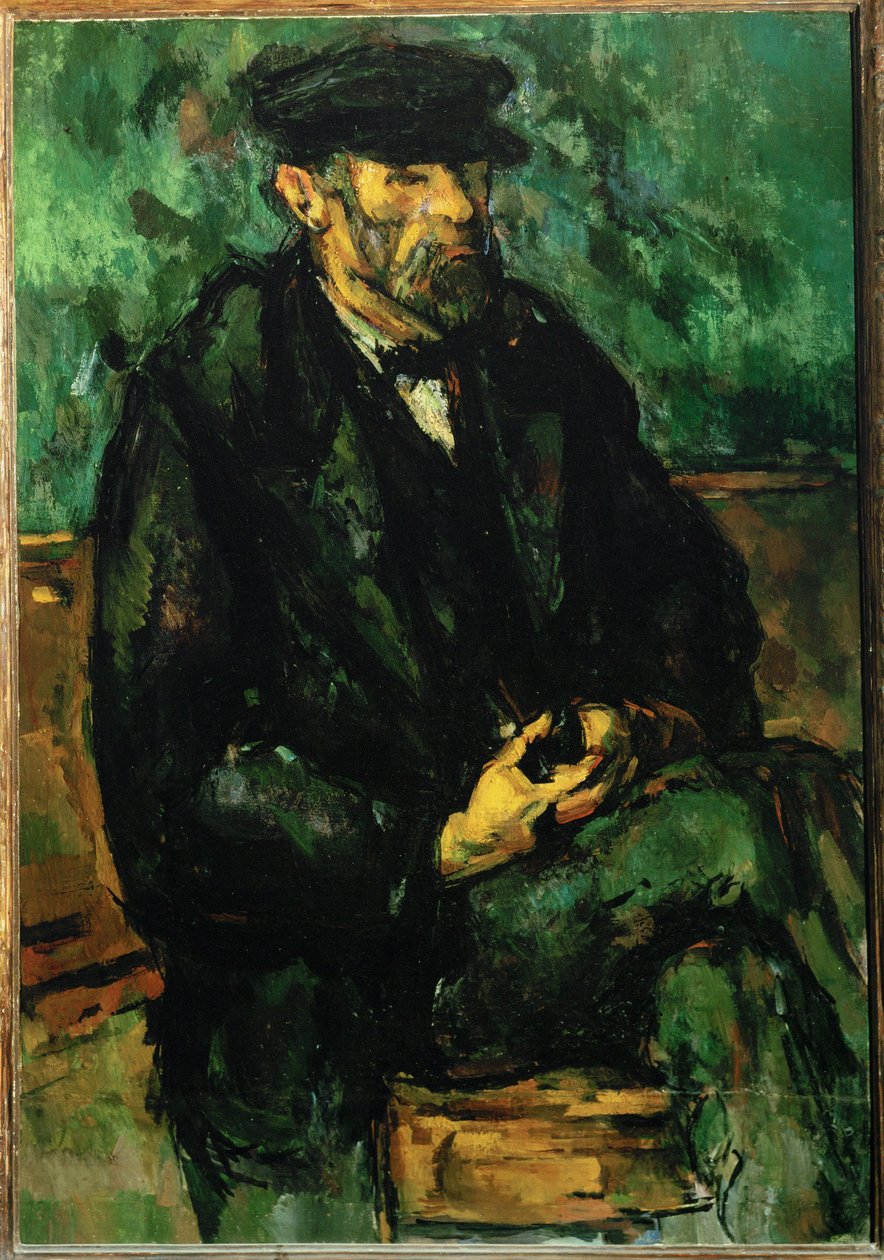 Il marinaio (dipinto su tela) da Paul Cezanne