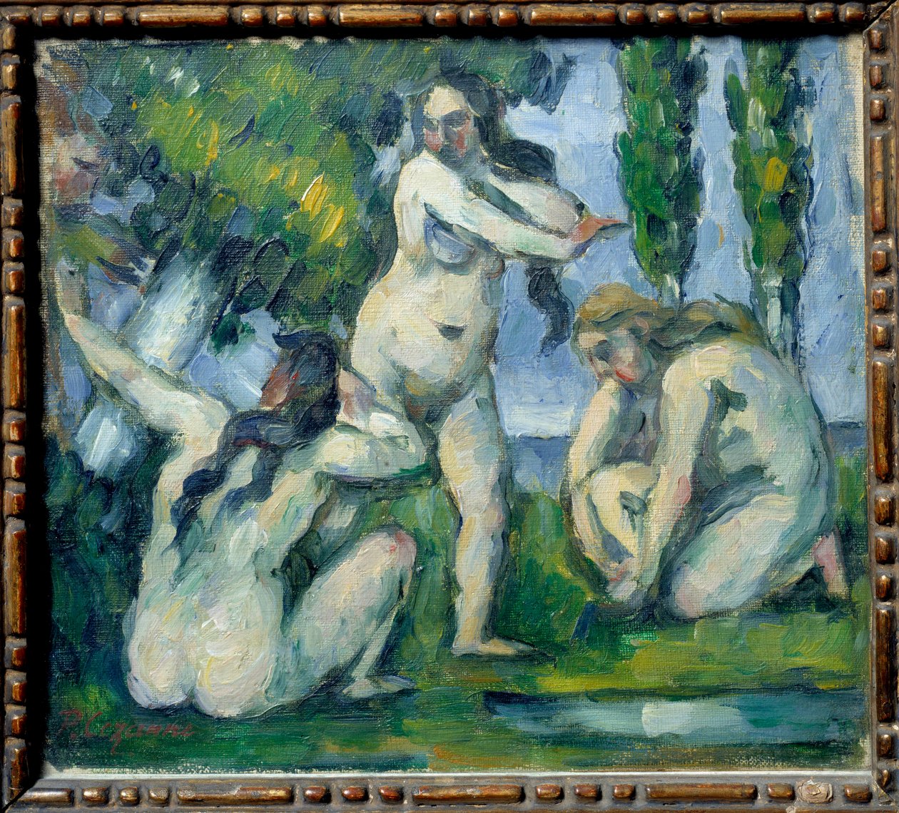Tre bagnanti da Paul Cézanne