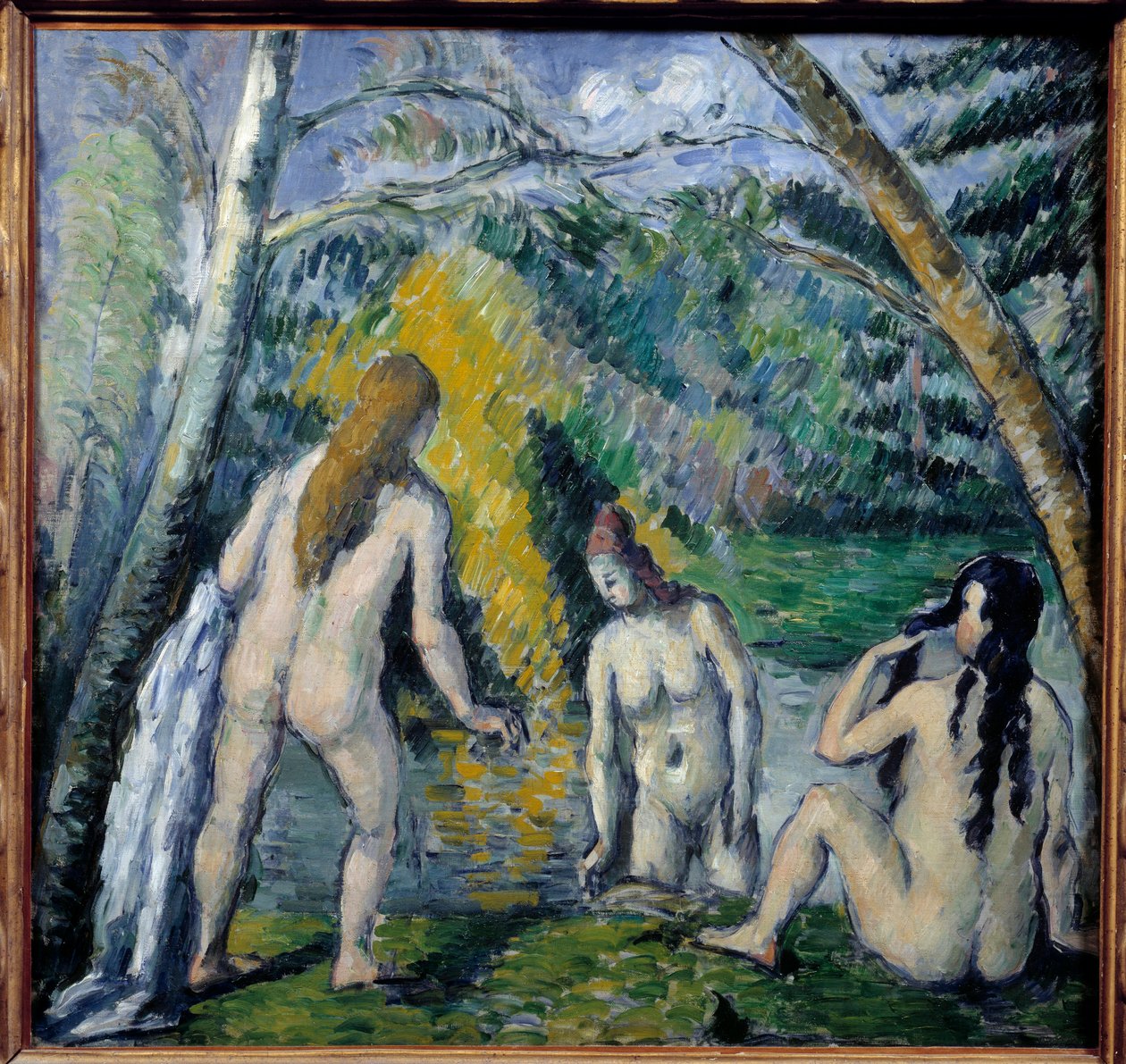 Tre bagnanti di Paul Cezanne. 1879 da Paul Cézanne