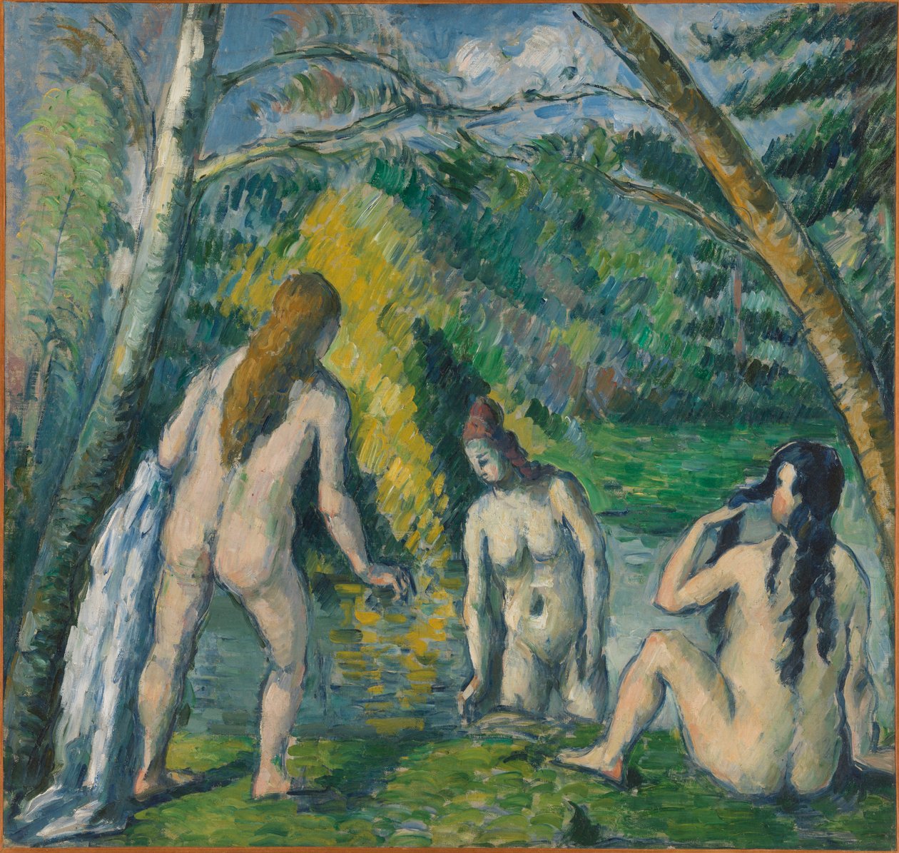 Drei Badende da Paul Cézanne