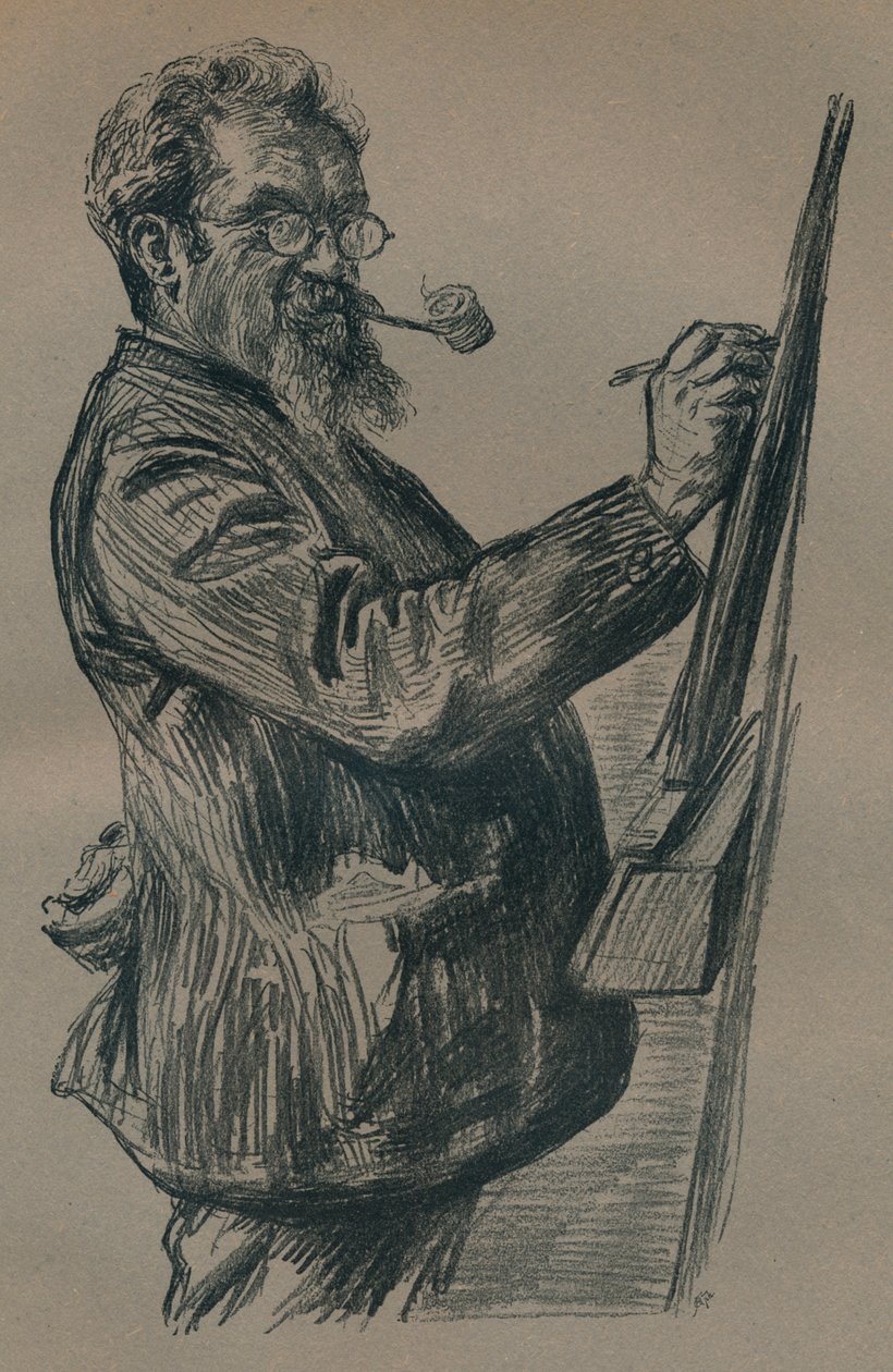 Ritratto postumo di Henry Stacy Marks, c1899 da Paul Charles Renouard