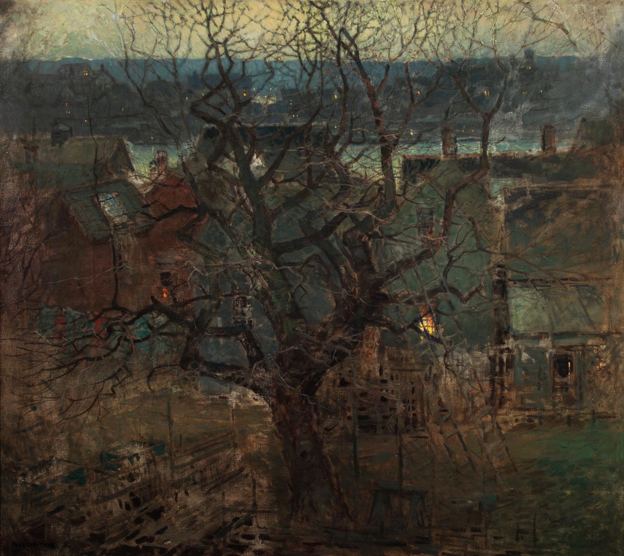 Il Fiume Charles, Boston da Paul Cornoyer