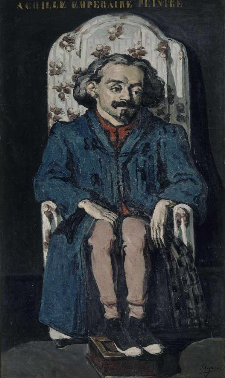 Achille Emperaire, 1867-1868 da Paul Cézanne