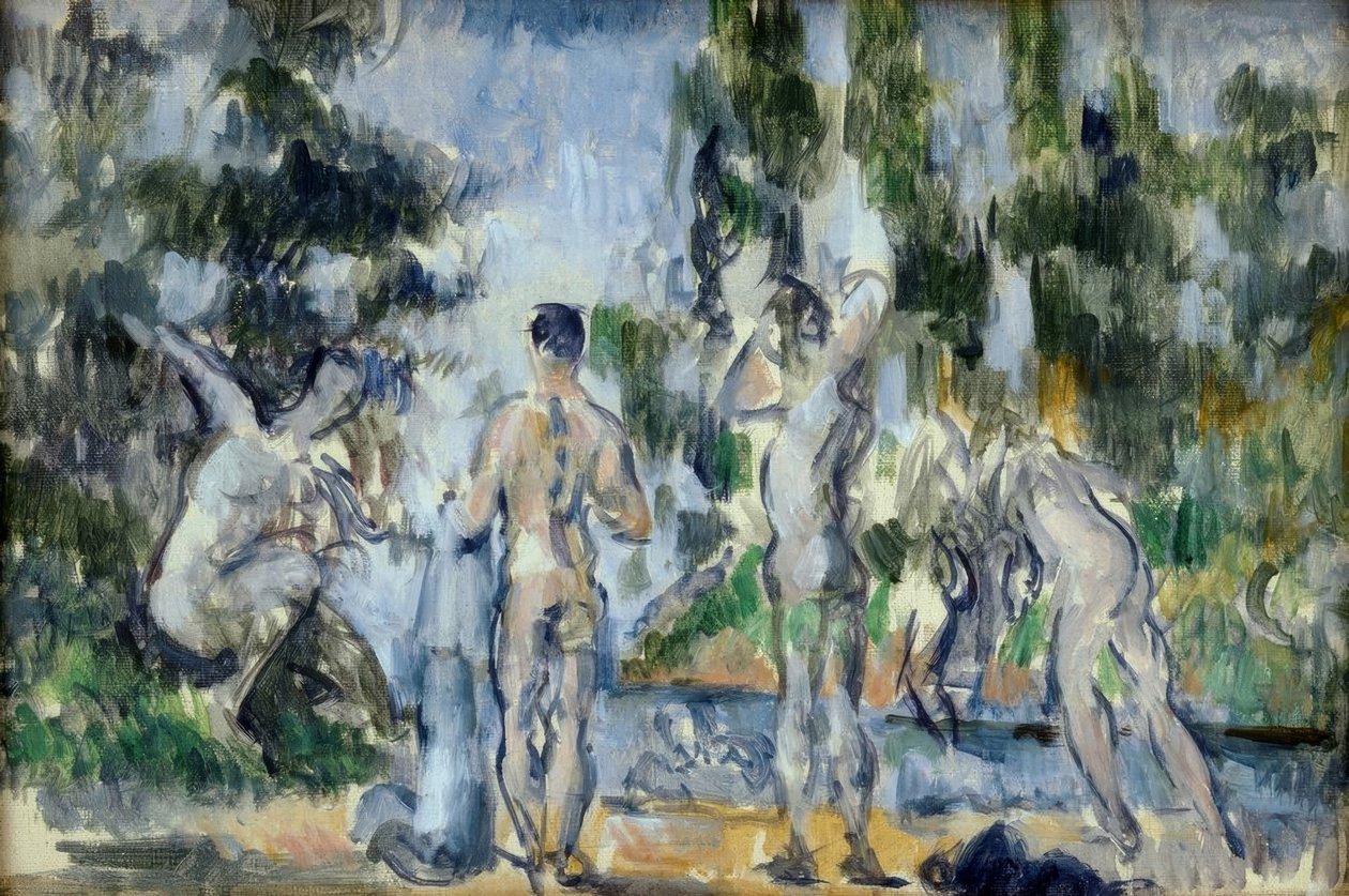 Bagnanti da Paul Cézanne