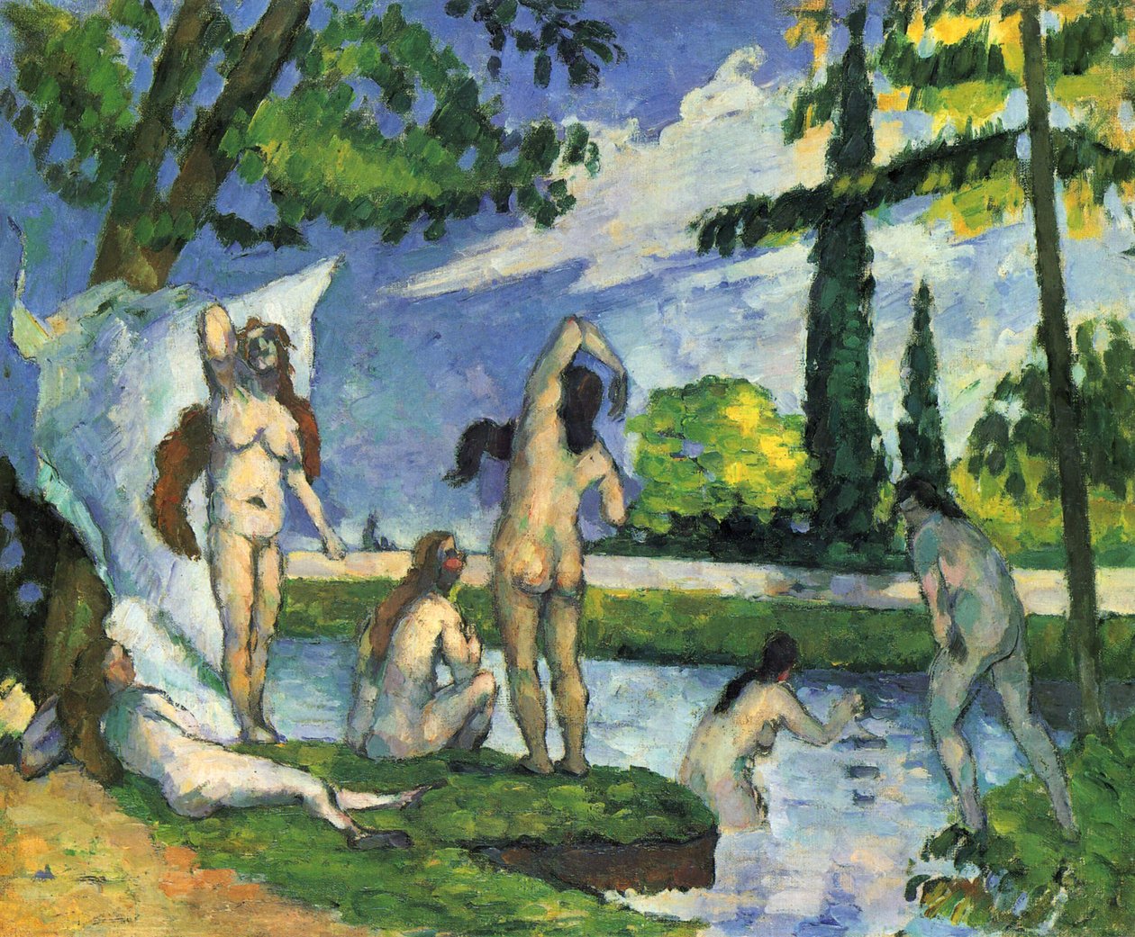Bagnanti da Paul Cézanne