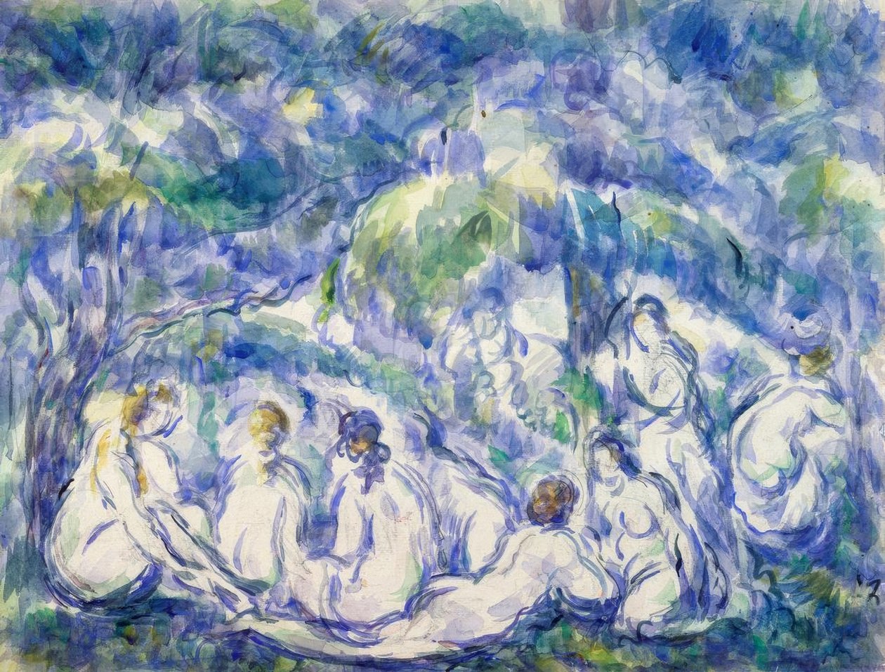 Bagnanti da Paul Cézanne