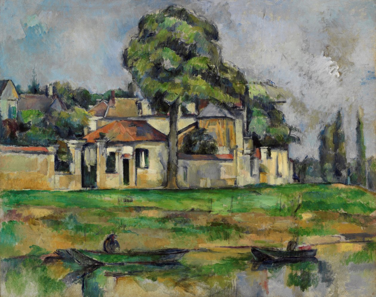 Sponde della Marna da Paul Cézanne