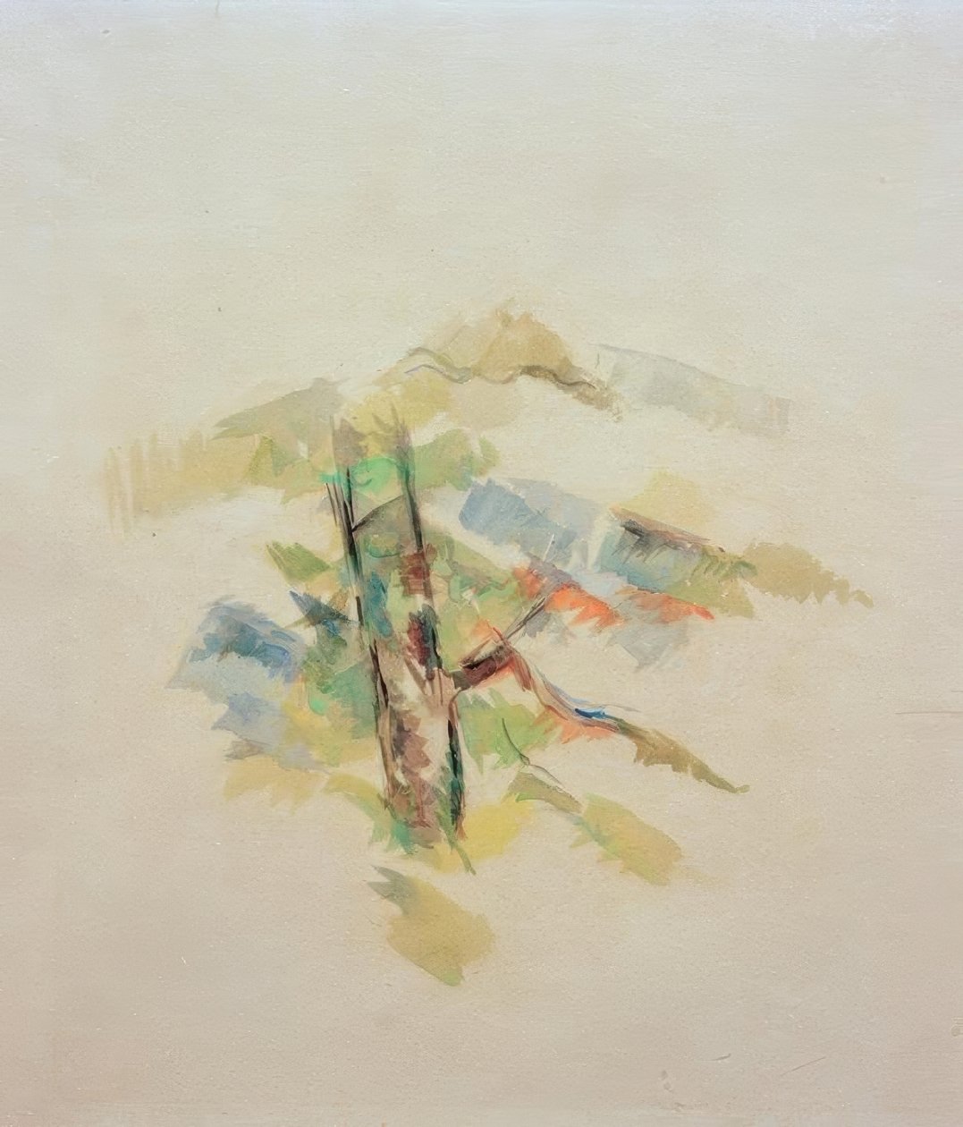 Studio di albero da Paul Cézanne